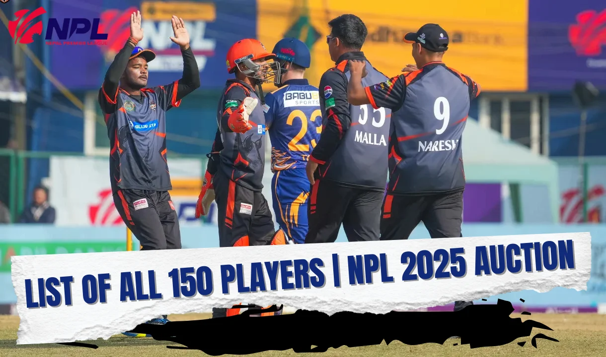 List of All 150 Players | NPL 2025 Auction