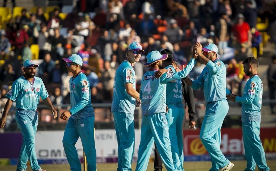 kathmandu gurkhas Beat Pokhara Avengers by 13 Runs to Reach NPL 2025 Playoffs